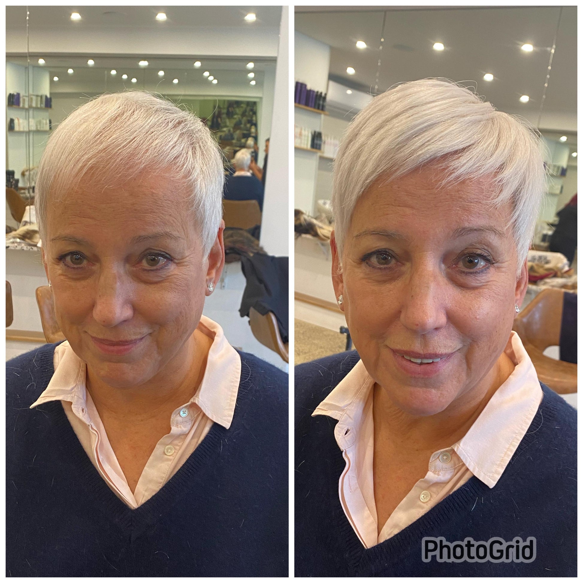 Hope Hair Topper - Before and After