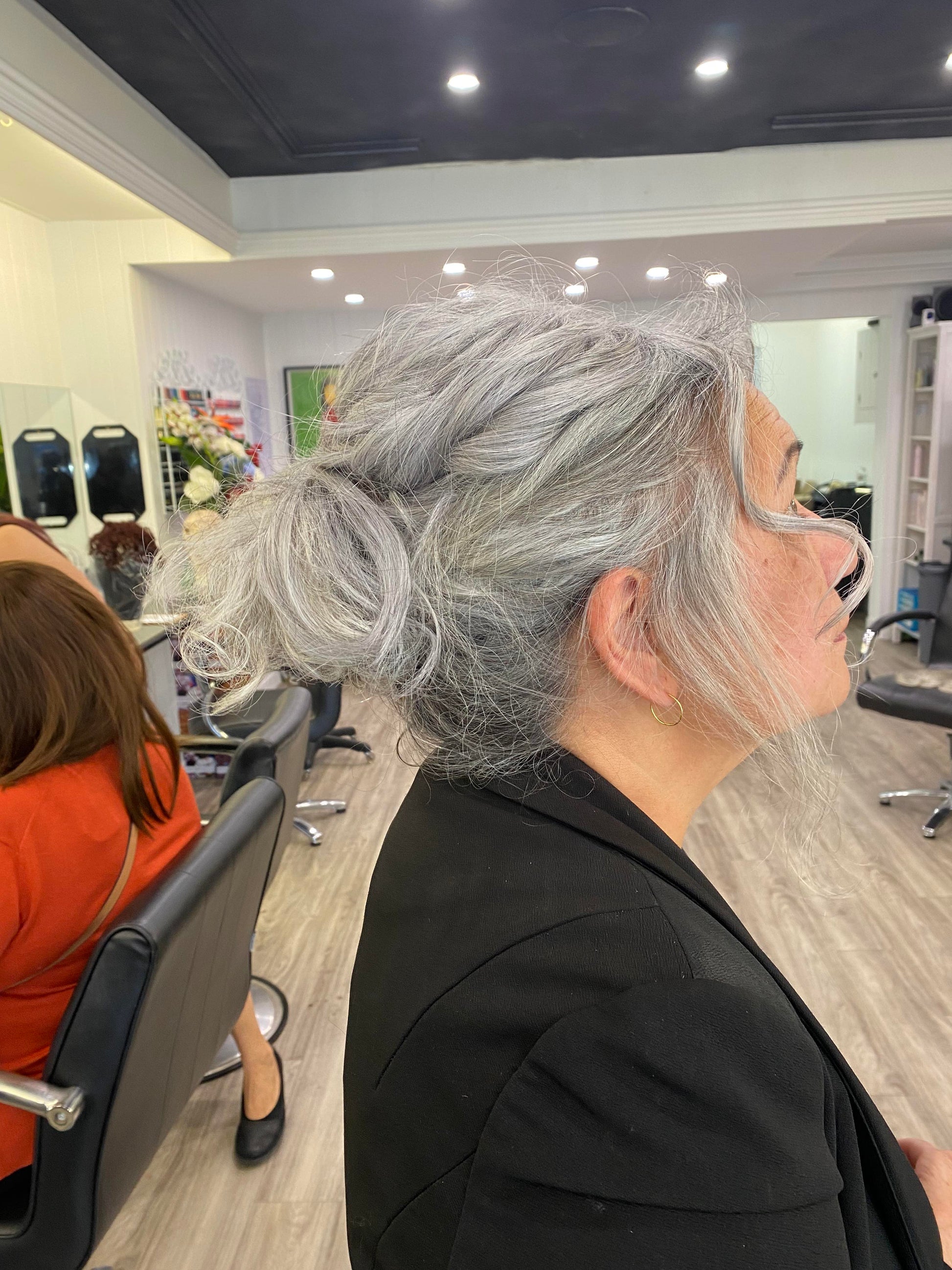 Frost | 100% Remy Hair Topper | Before and After