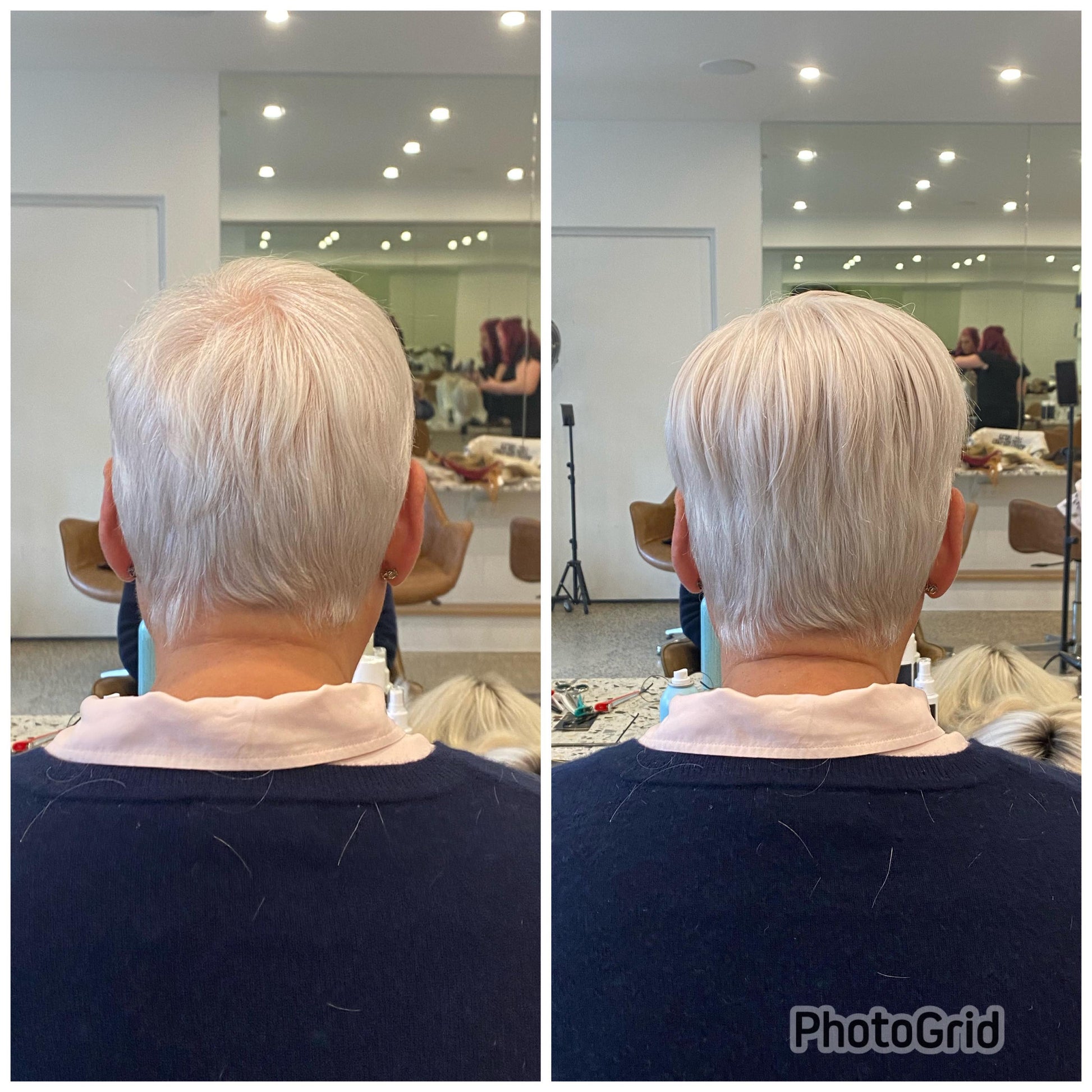 Hope Hair Topper - Before and After