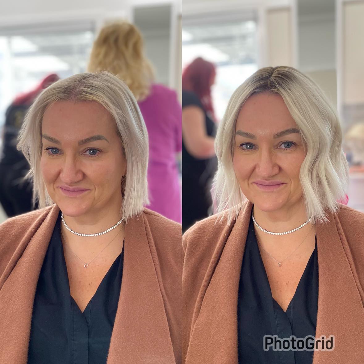 Kylie (Light Regrowth) | 100% Remy Hair Topper |  Before and After