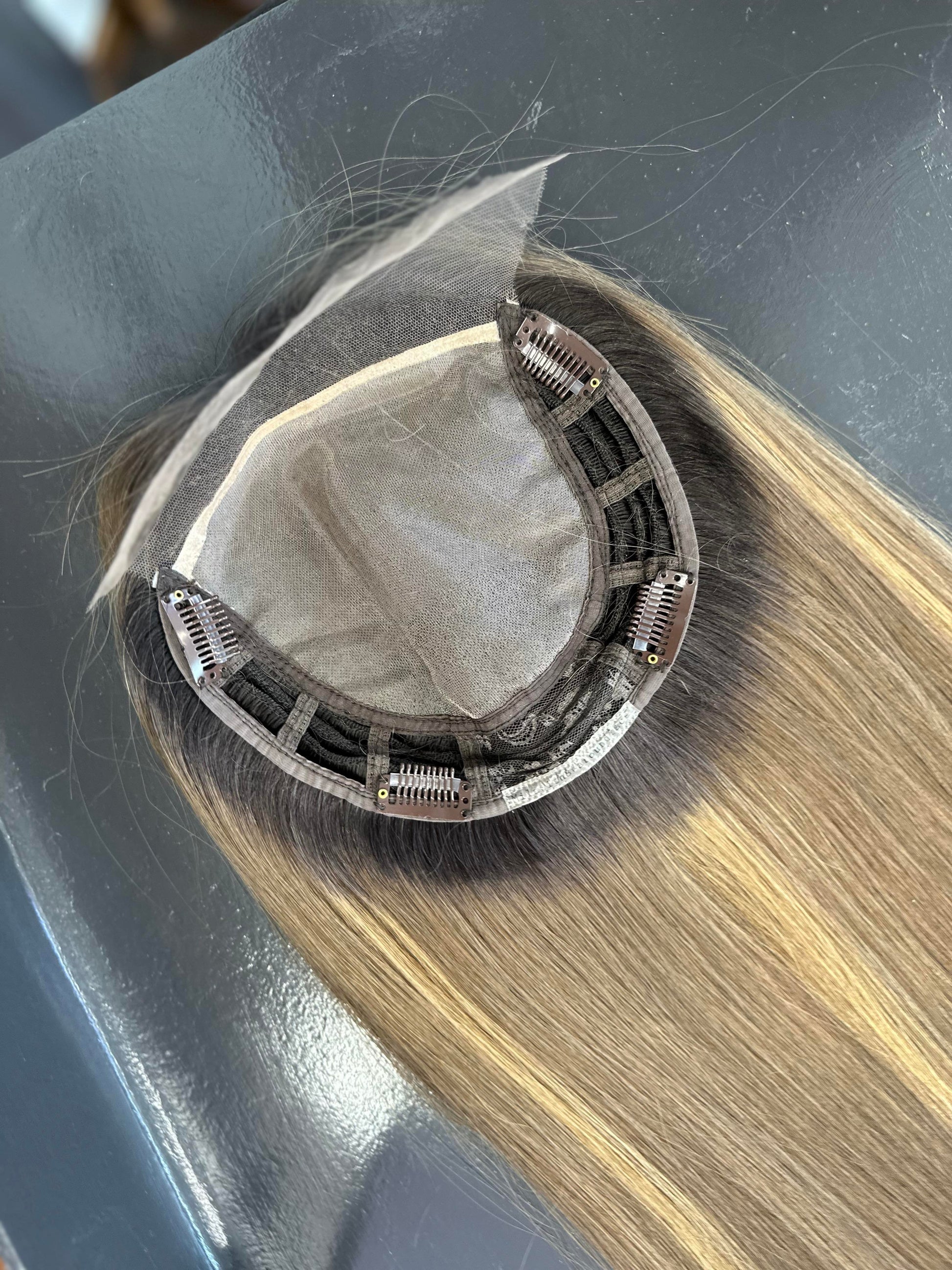 Mila Balayage (Lace Front Cap) | 100% Remy Hair Topper