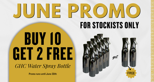 STOCKIST EXCLUSIVE PROMO - 10+2 GHC Water Spray Bottle