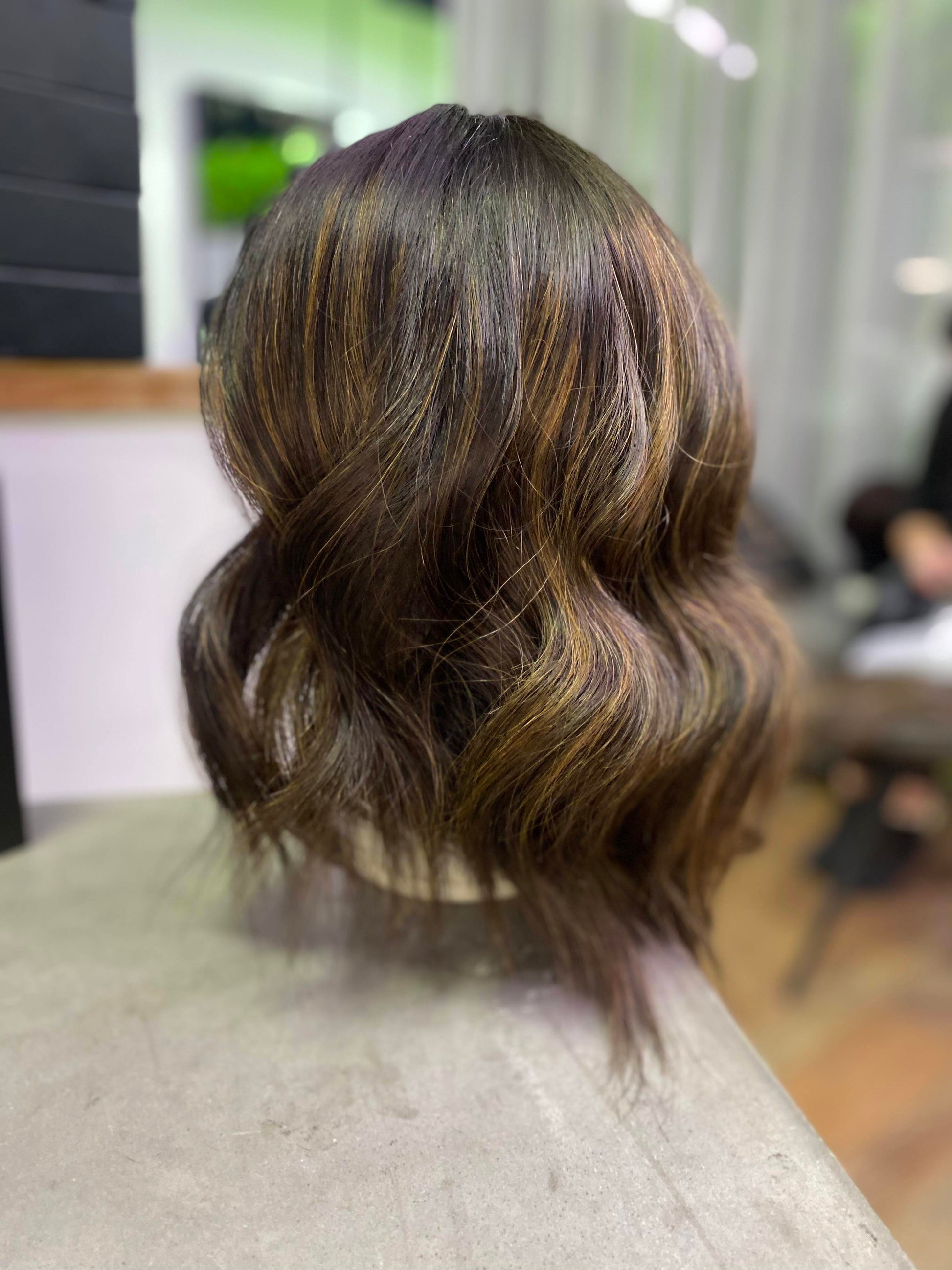 Rachel Ombre (Wavy / Curly) | 100% Remy Hair Topper