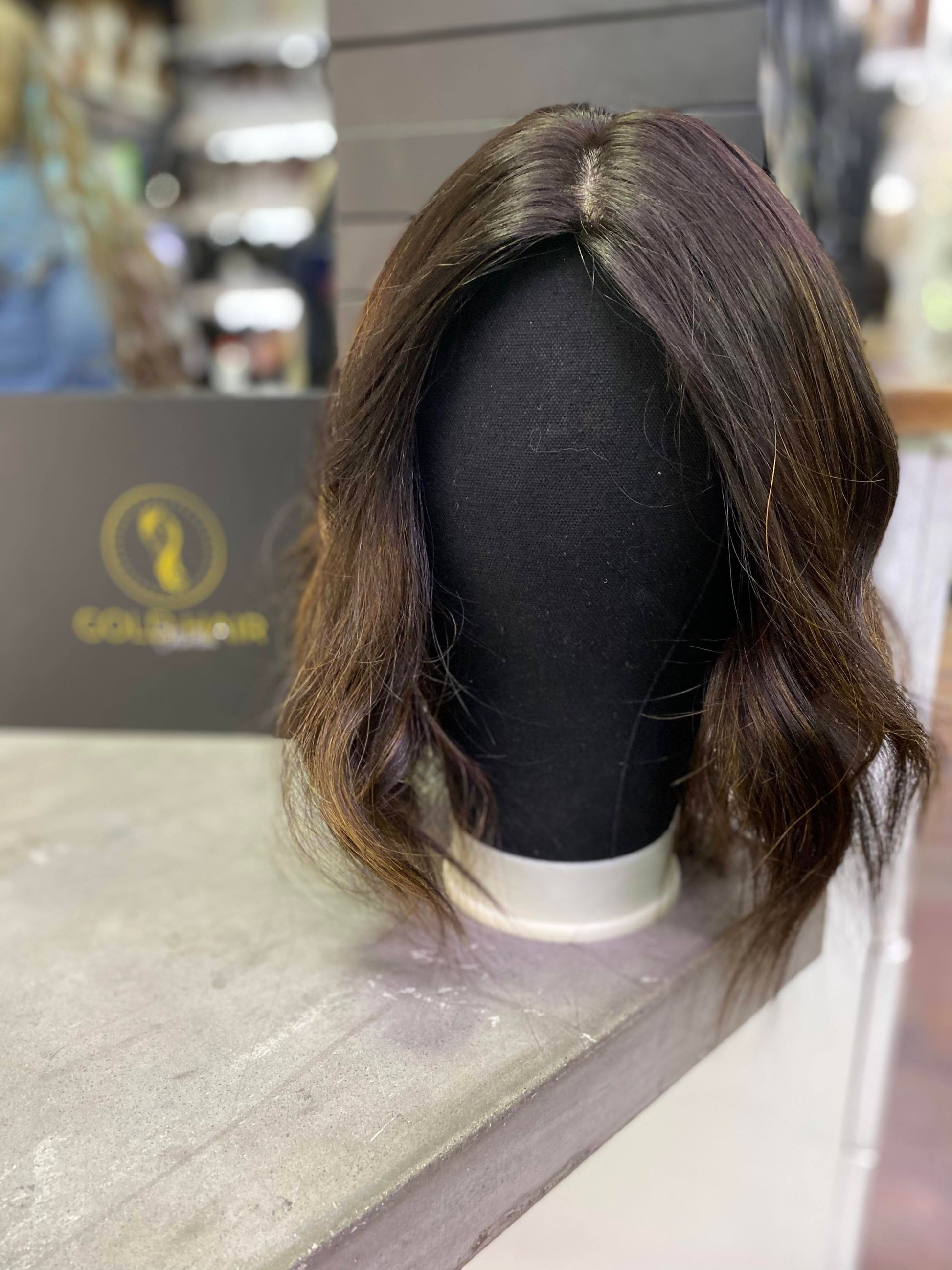 Rachel Ombre (Wavy / Curly) | 100% Remy Hair Topper