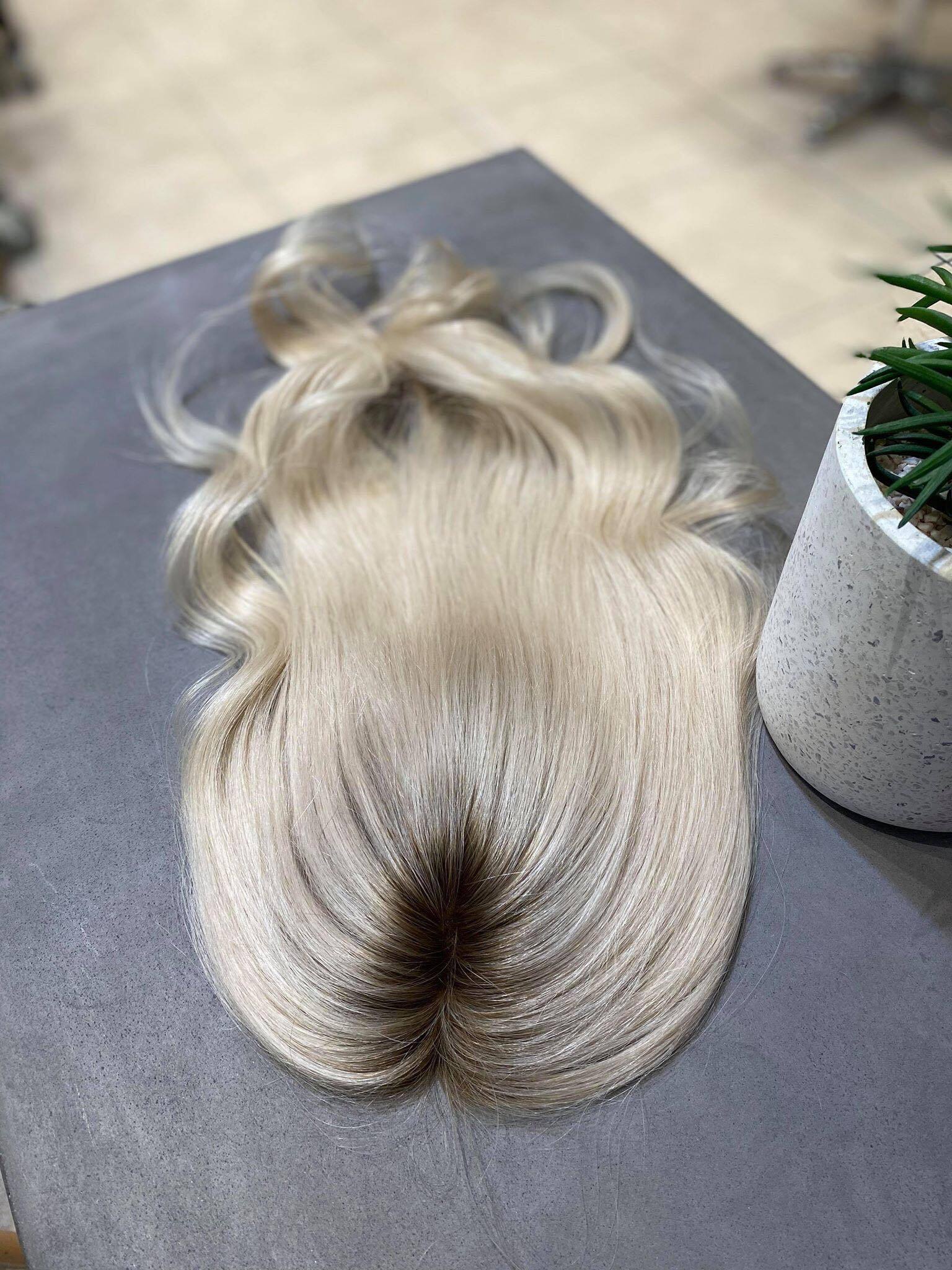 Kylie (Light Regrowth) | 100% Remy Hair Topper