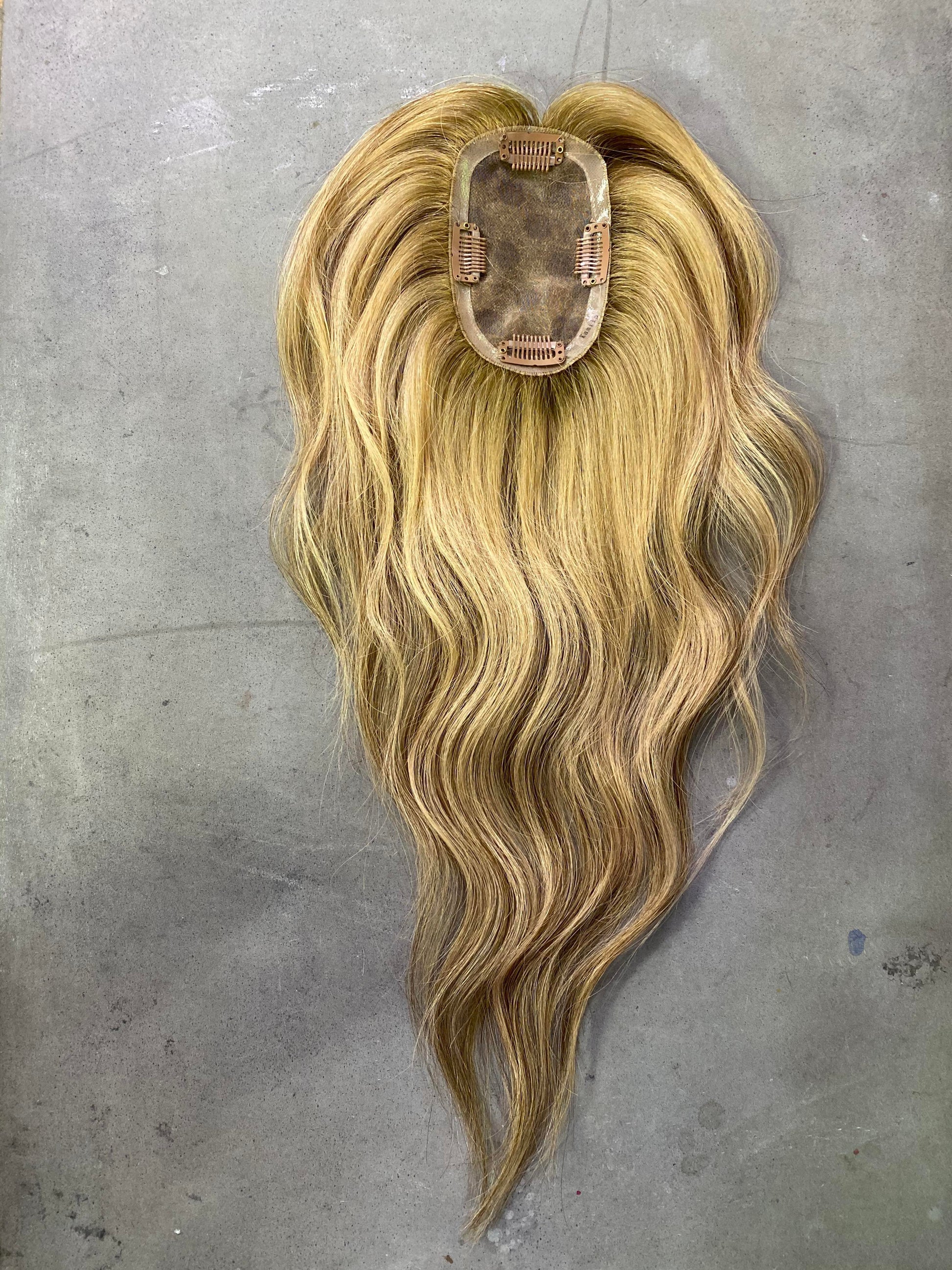 Kamila (Wavy / Curly) | 100% Remy Hair Topper