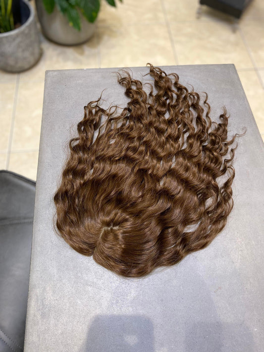 Richelle - Large (Wavy / Curly) | 100% Remy Hair Topper