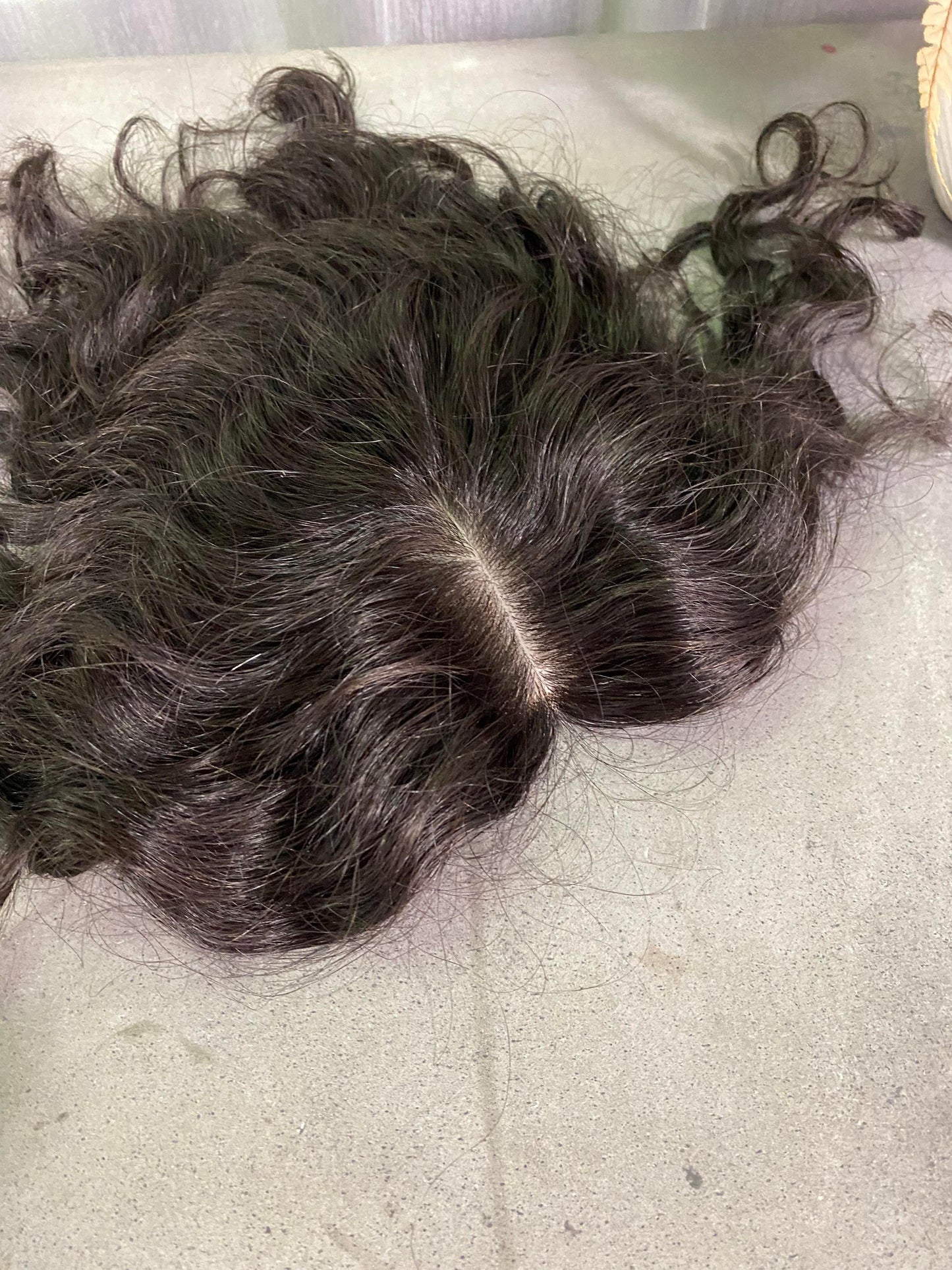 Amy Silk Base (Wavy / Curly) | 100% Remy Hair Topper
