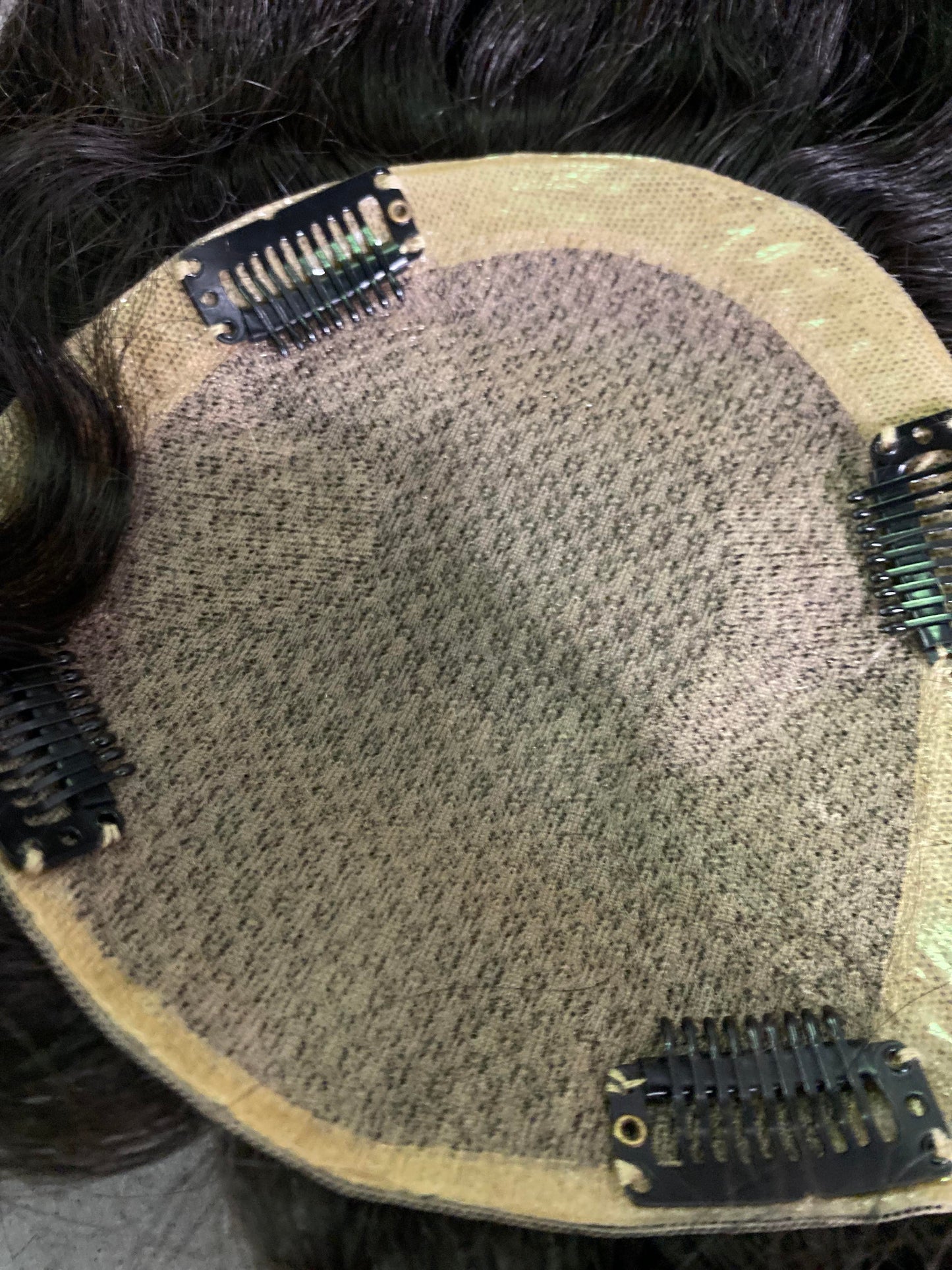 Amy Silk Base (Wavy / Curly) | 100% Remy Hair Topper