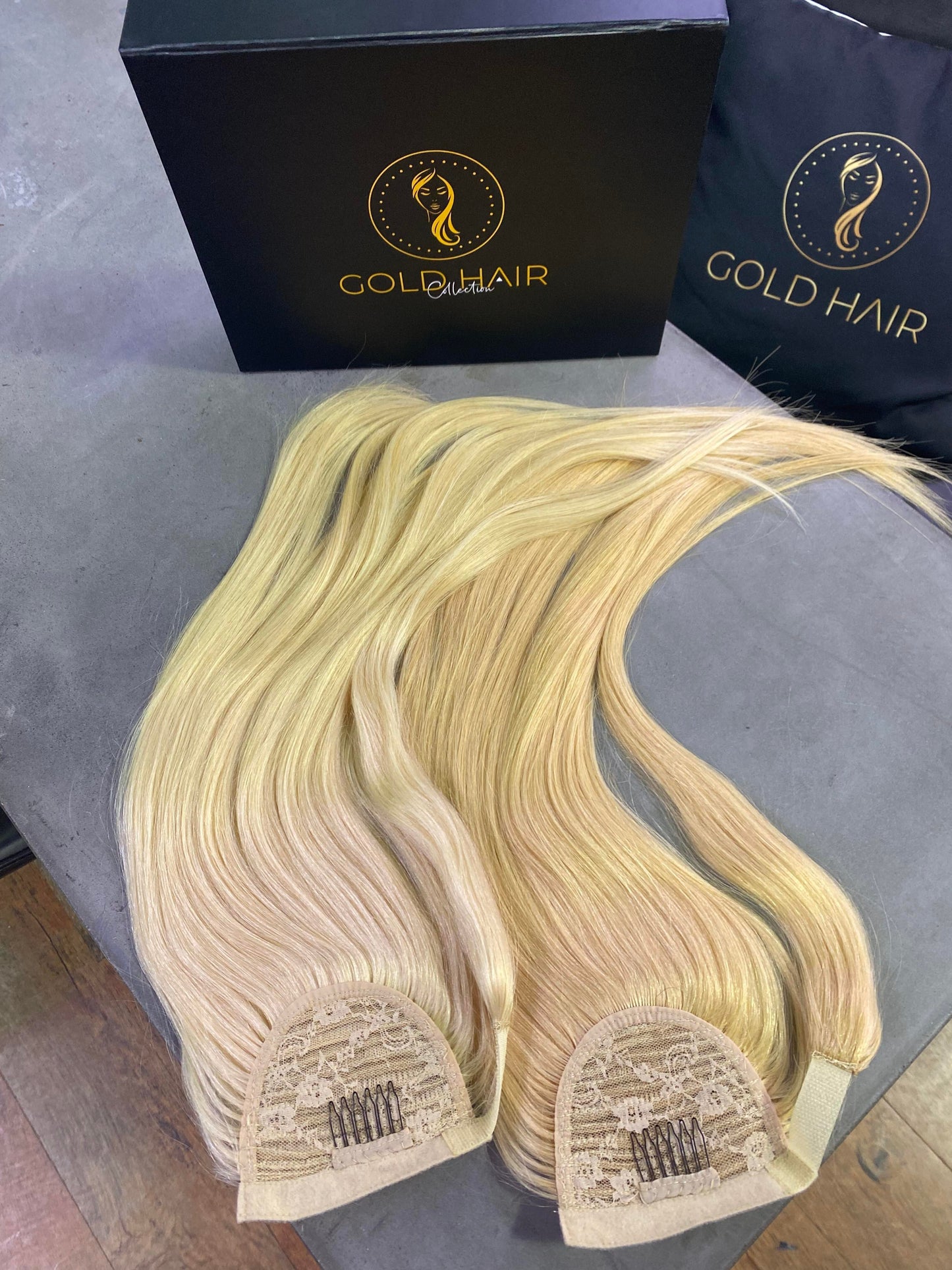 Monroe & Shivohn 20” Remy Ponytail