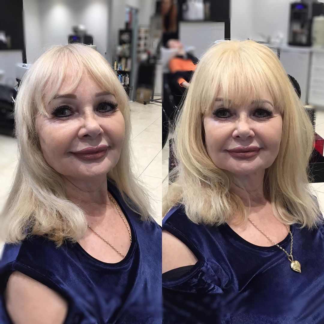 Monroe (Straight) | 100% Remy Hair Topper | Before and After