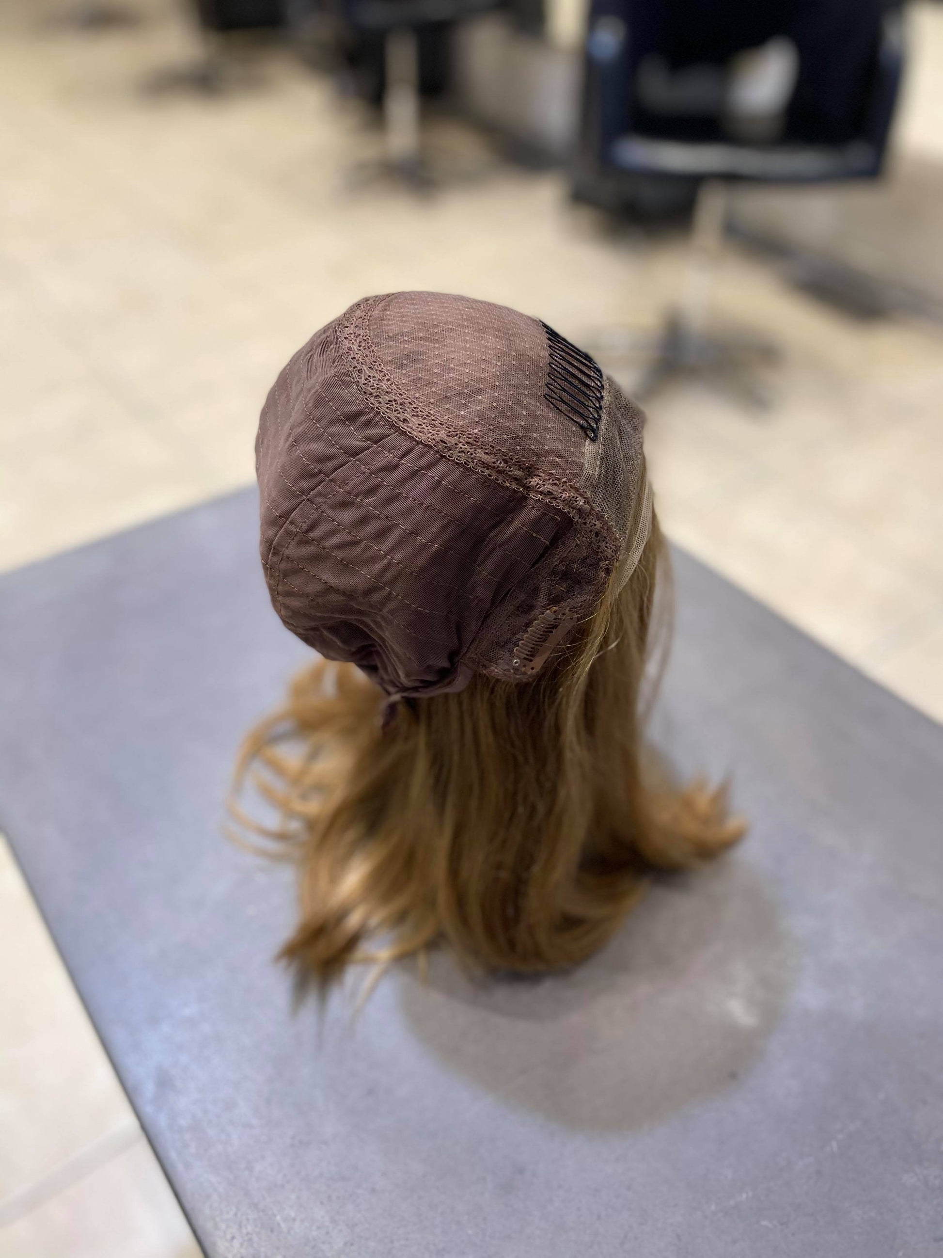 Vicki Ombre (Full Wig) | 100% Remy Hair Topper