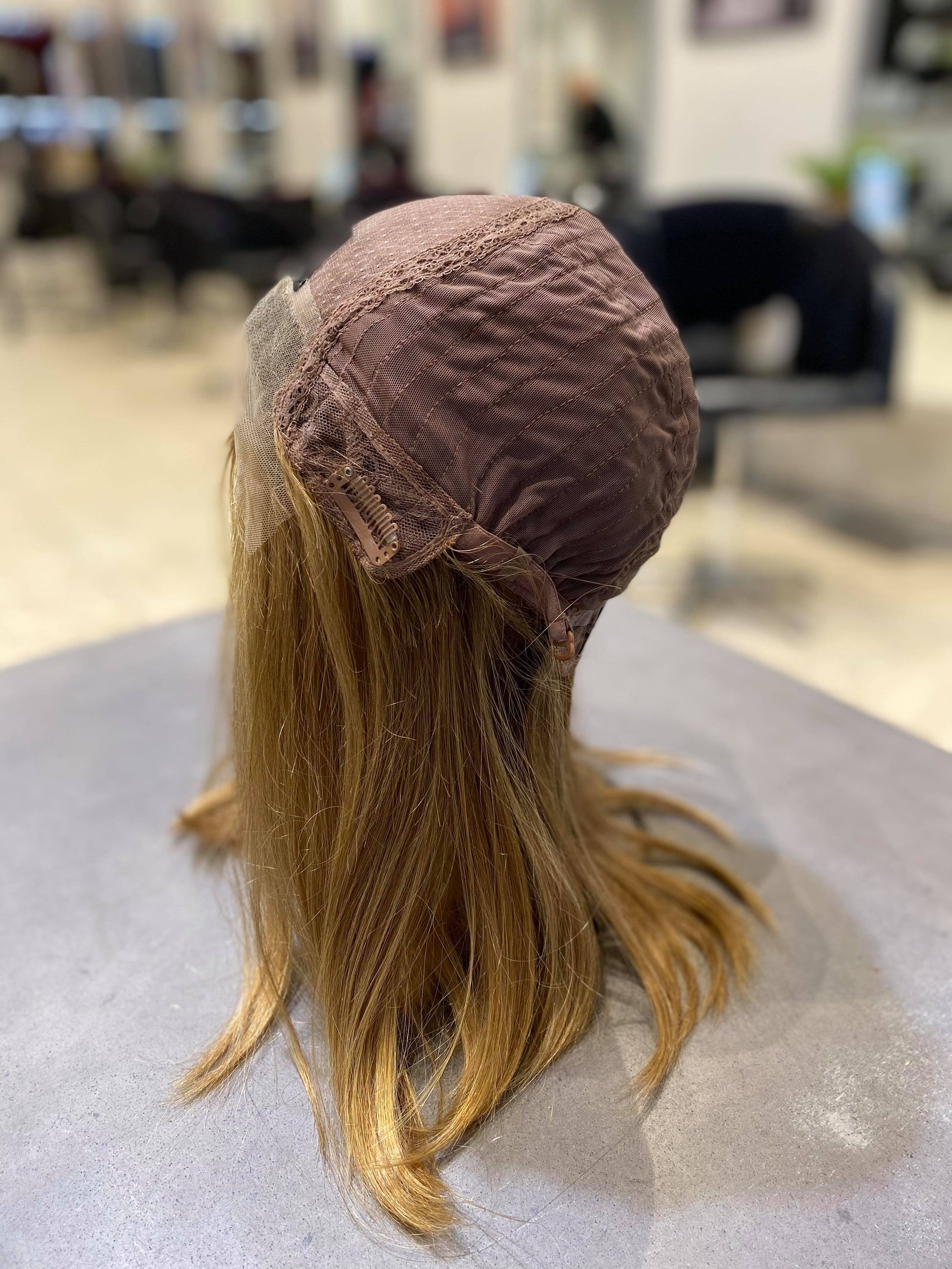 Vicki Ombre (Full Wig) | 100% Remy Hair Topper