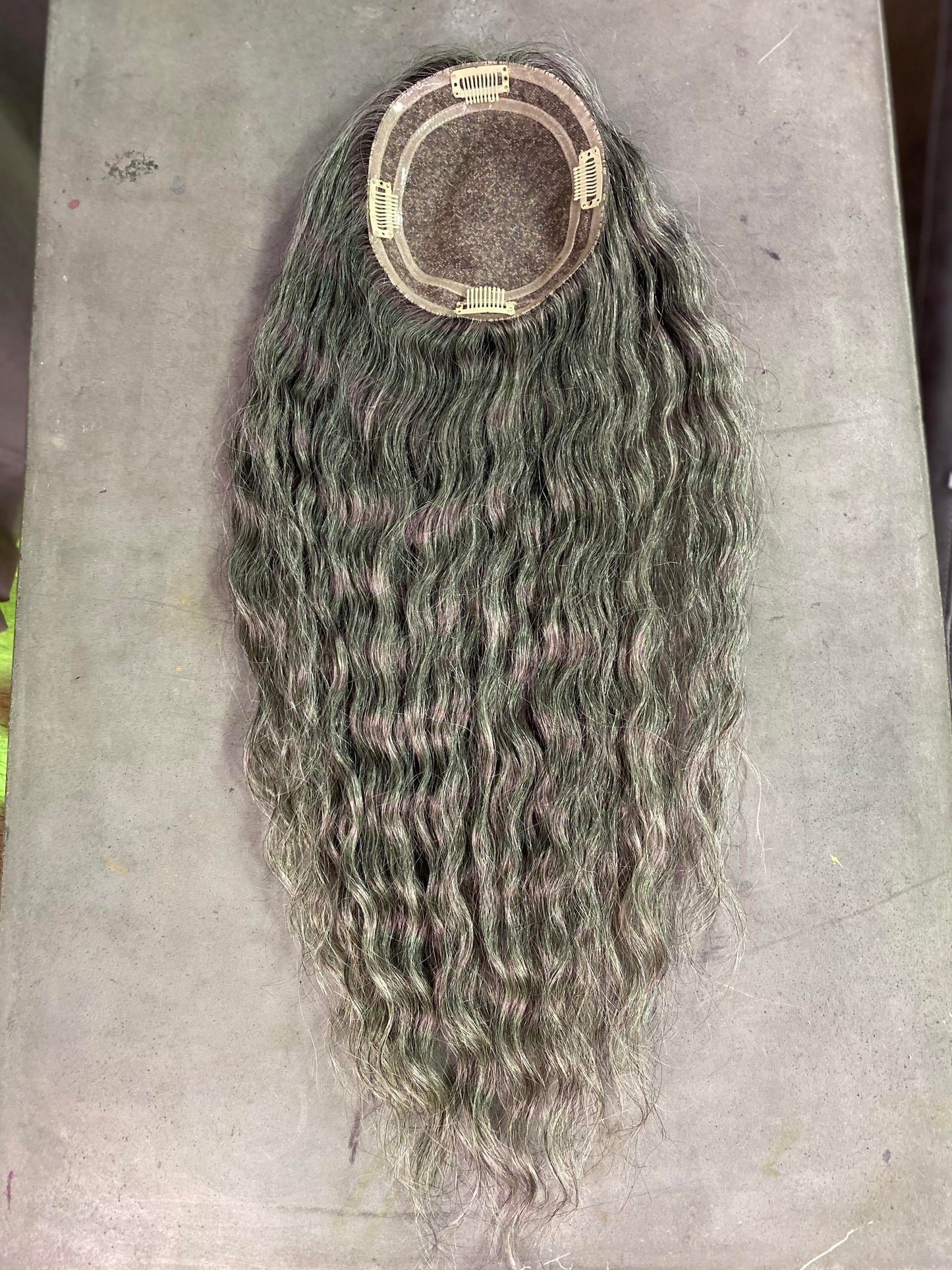 Silvia (Wavy / Curly) | 100% Remy Hair Topper