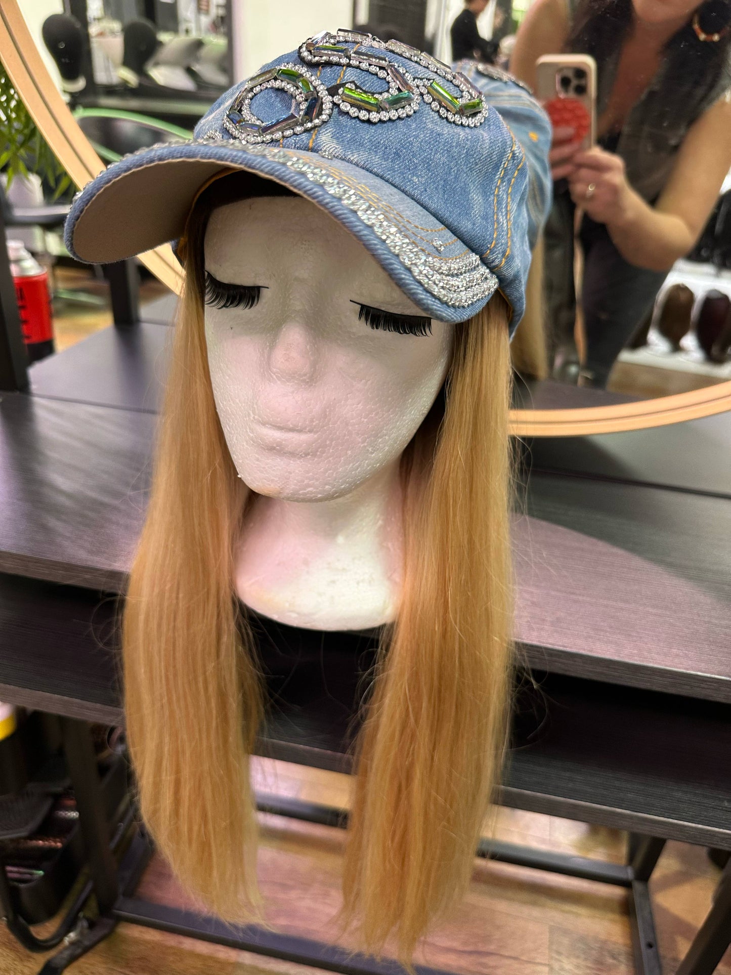Cap Wig - 20" Natural/Golden Blonde