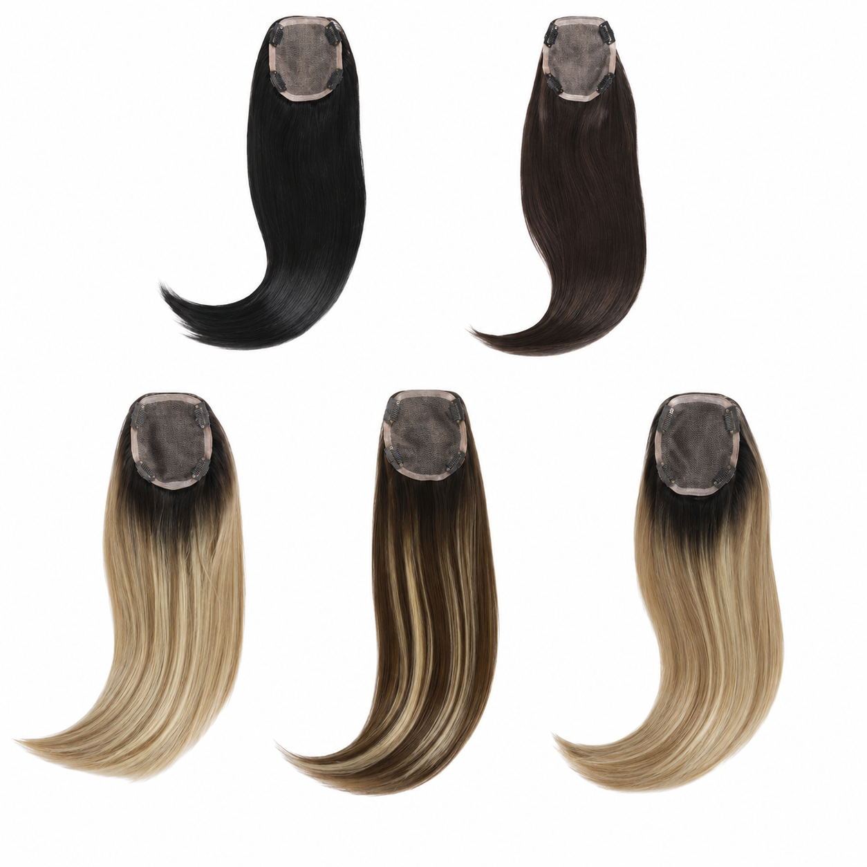 Synthetic Hair Topper | 16″ & 18″