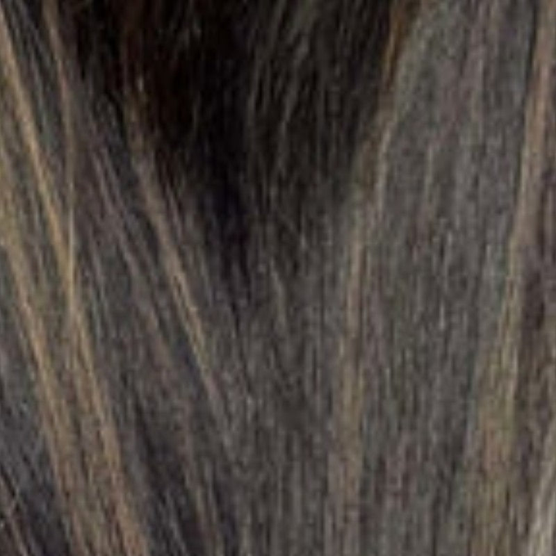 Fiona human hair scrunchie in dark brown – 100% human hair | Salon Gold Hair