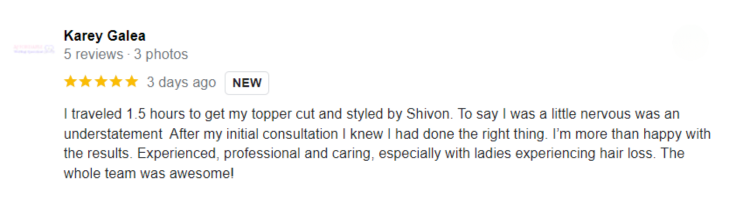 Gold Hair Collection Google Reviews