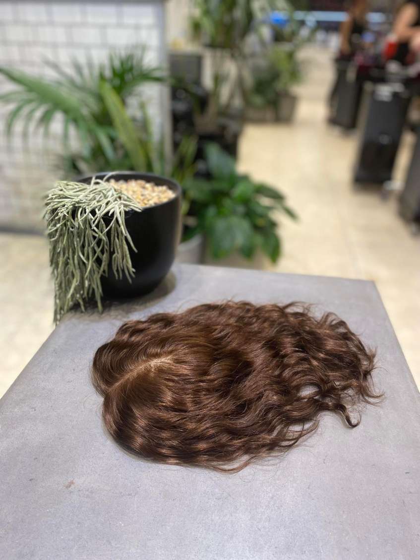 Richelle (Wavy / Curly) | 100% Remy Hair Topper