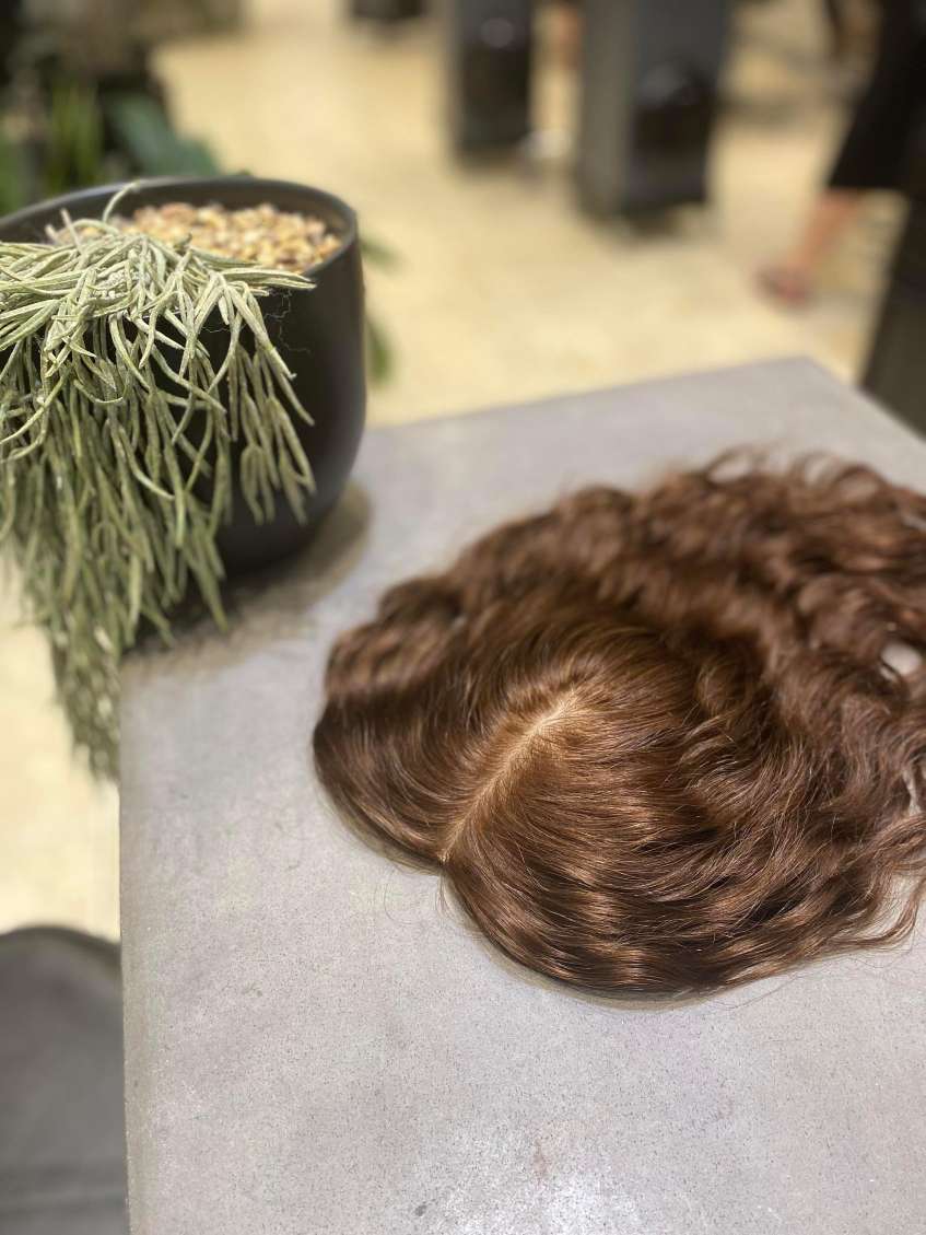 Richelle (Wavy / Curly) | 100% Remy Hair Topper