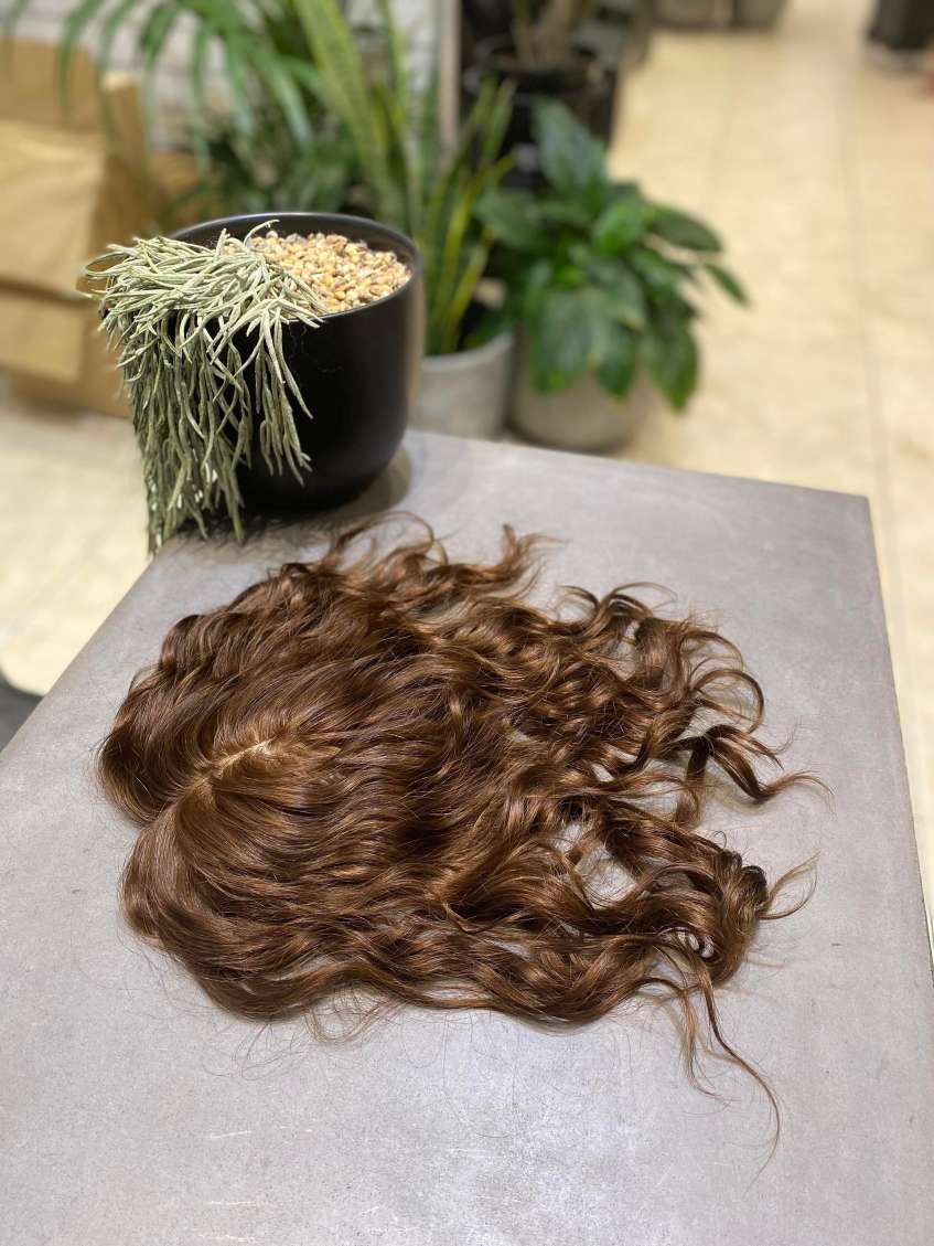 Richelle (Wavy / Curly) | 100% Remy Hair Topper