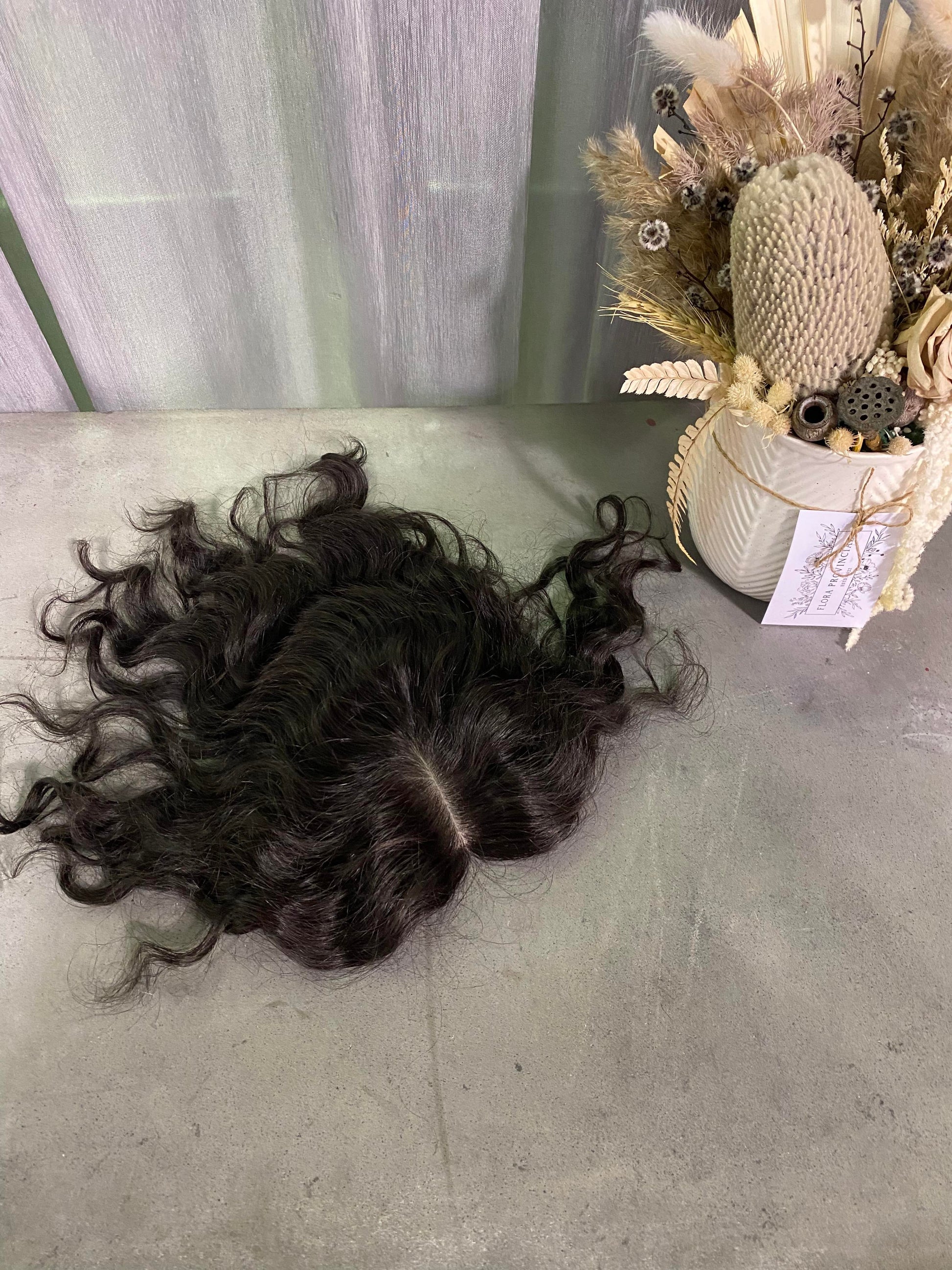 Amy Silk Base (Wavy / Curly) | 100% Remy Hair Topper